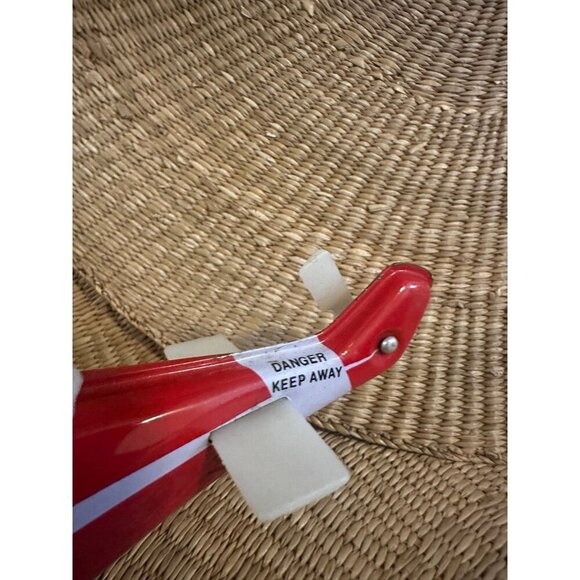 Fire Chief Fire Department Helicopter , Vintage Windup metal Toy - Picture 4 of 11